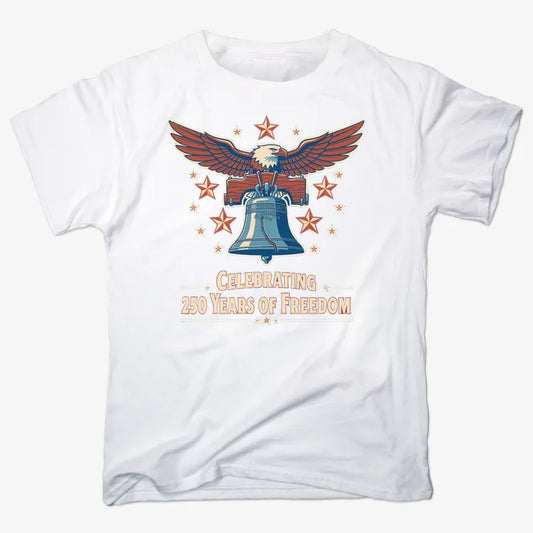 Celebrating 250 Years of Freedom-Men's T-Shirt-White