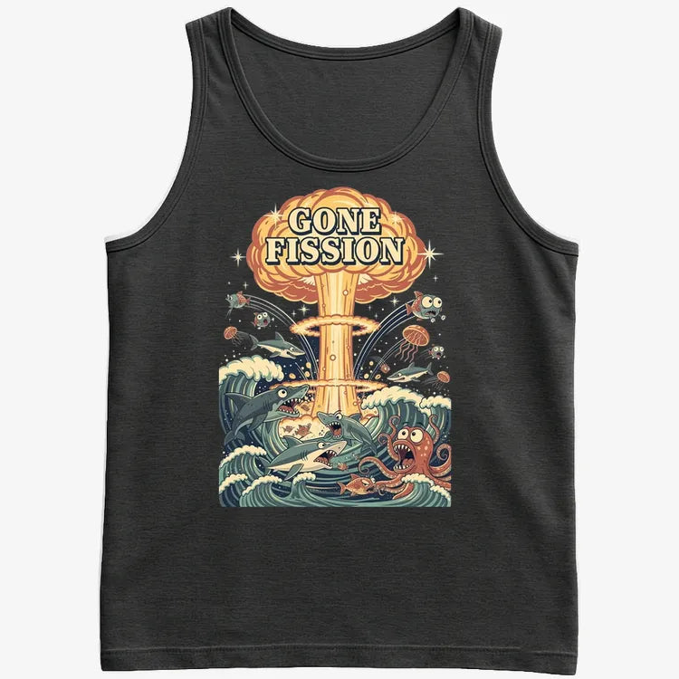 Gone Fission-Men's Tank Top-Black
