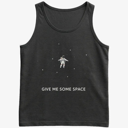 Give Me Some Space-Men's Tank Top-Black