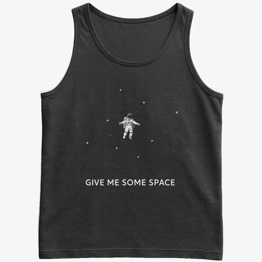 Give Me Some Space-Men's Tank Top-Black