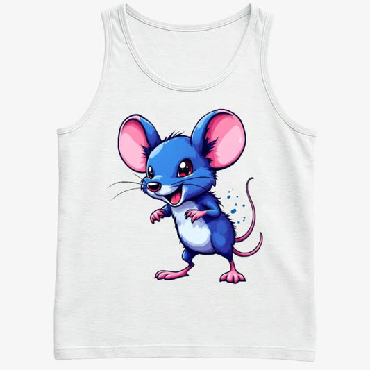 Blue Anime Mouse Tee