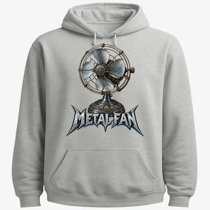 Metal Fan-Hoodie-Gray Heather