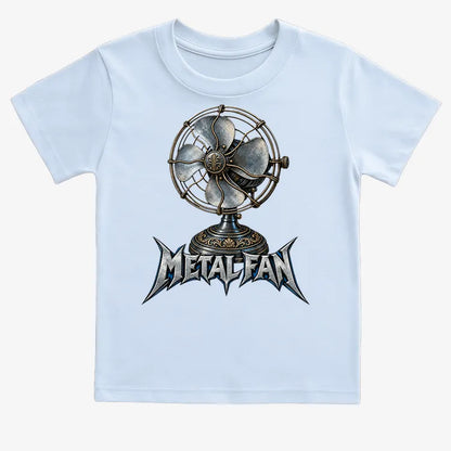 Metal Fan-Kids T-Shirt-Blue