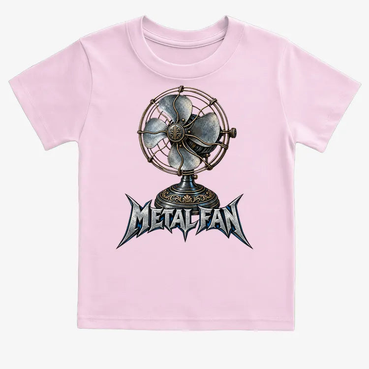 Metal Fan-Kids T-Shirt-Pink