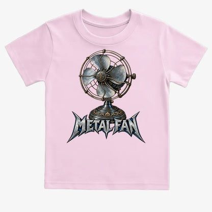 Metal Fan-Kids T-Shirt-Pink