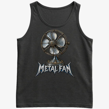 Metal Fan-Men's Tank Top-Black