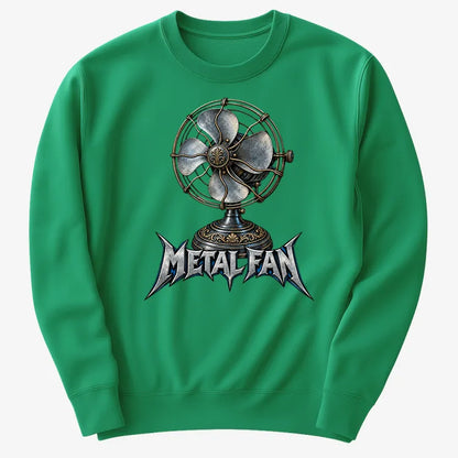 Metal Fan-Sweatshirt-Green