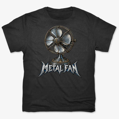 Metal Fan-Unisex Heavyweight T-Shirt-Black