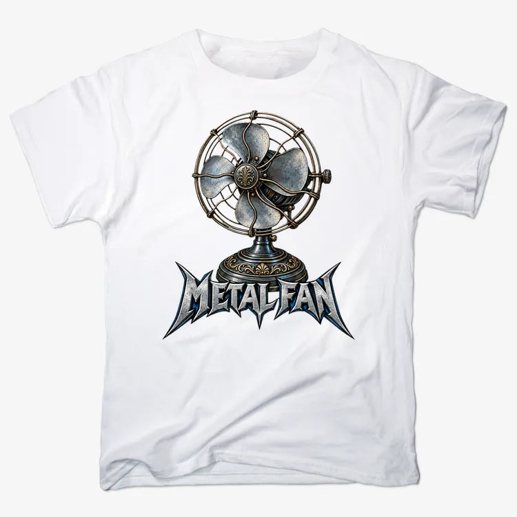 Metal Fan-Unisex Heavyweight T-Shirt-White