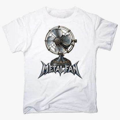 Metal Fan-Unisex Heavyweight T-Shirt-White