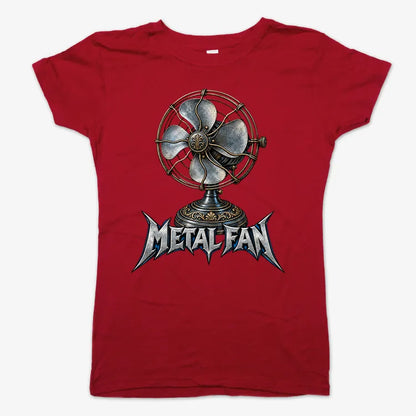 Metal Fan-Women's T-Shirt-Deep Red