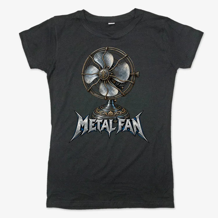 Metal Fan-Women's T-Shirt-Midnight