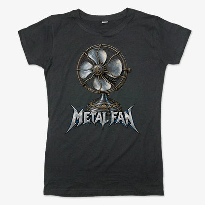 Metal Fan-Women's T-Shirt-Midnight