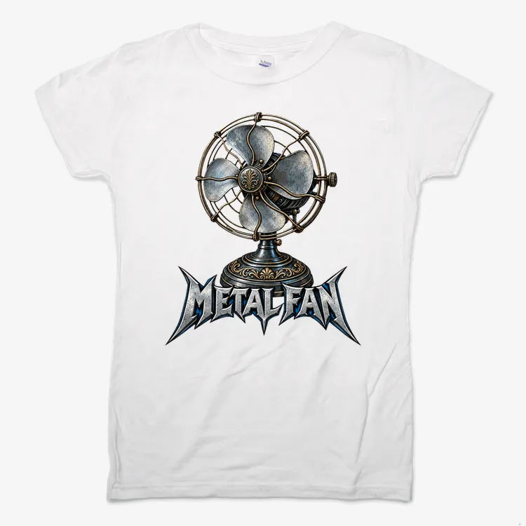 Metal Fan-Women's T-Shirt-Snow