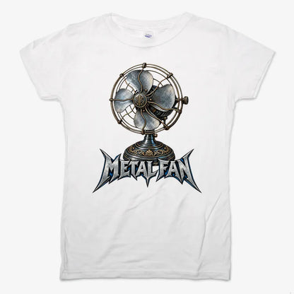 Metal Fan-Women's T-Shirt-Snow