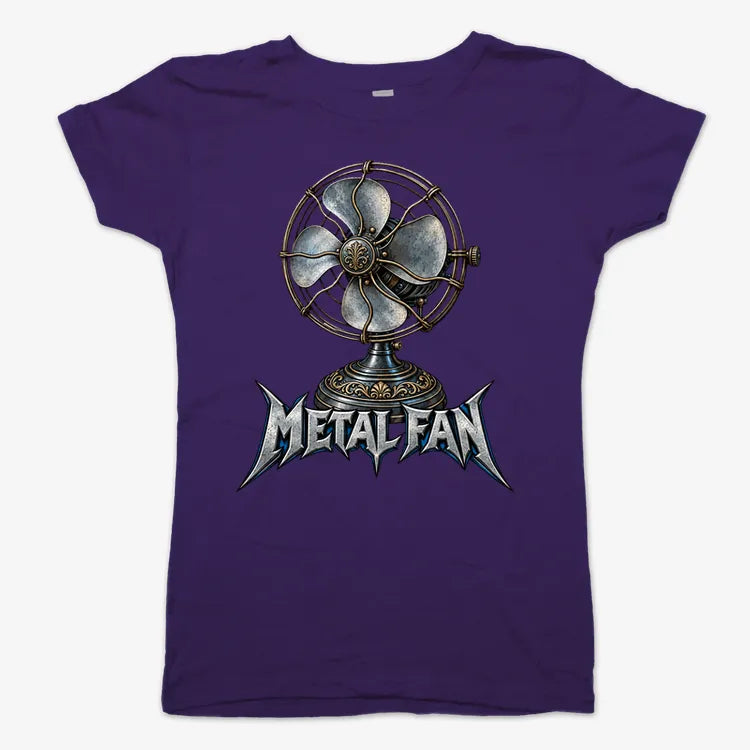 Metal Fan-Women's T-Shirt-Violet