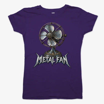 Metal Fan-Women's T-Shirt-Violet