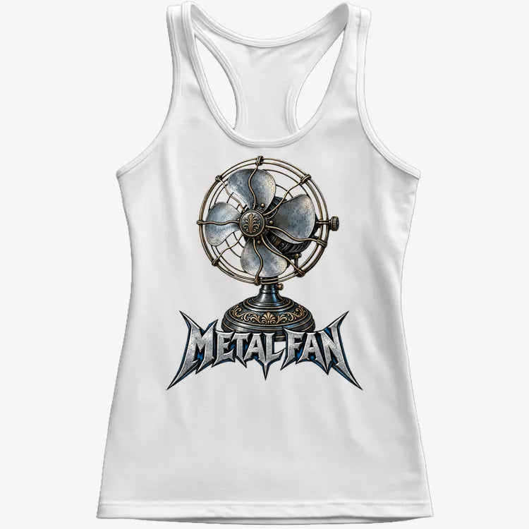 Metal Fan-Women's Tank Top-Snow