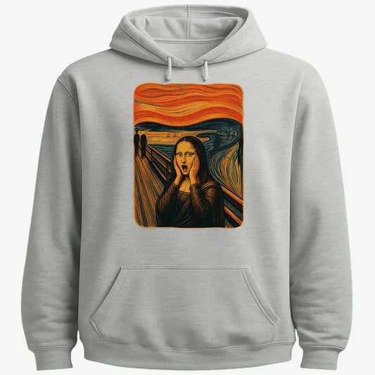 Mona's Moan-Hoodie-Gray Heather
