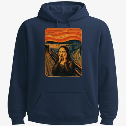 Mona's Moan-Hoodie-Navy Blue
