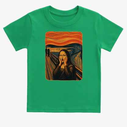 Mona's Moan-Kids T-Shirt-Green