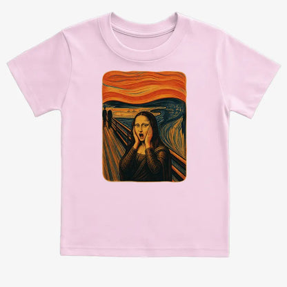 Mona's Moan-Kids T-Shirt-Pink