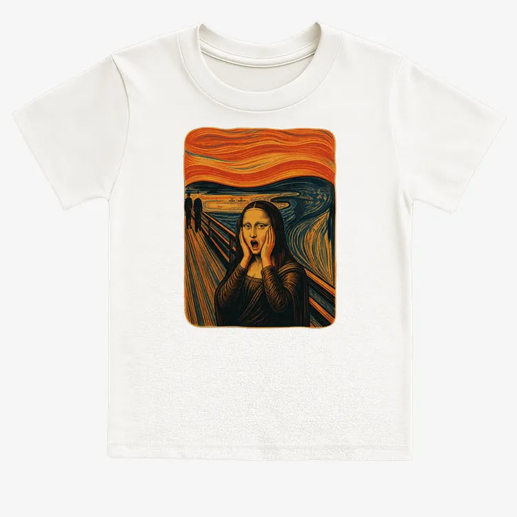 Mona's Moan-Kids T-Shirt-White