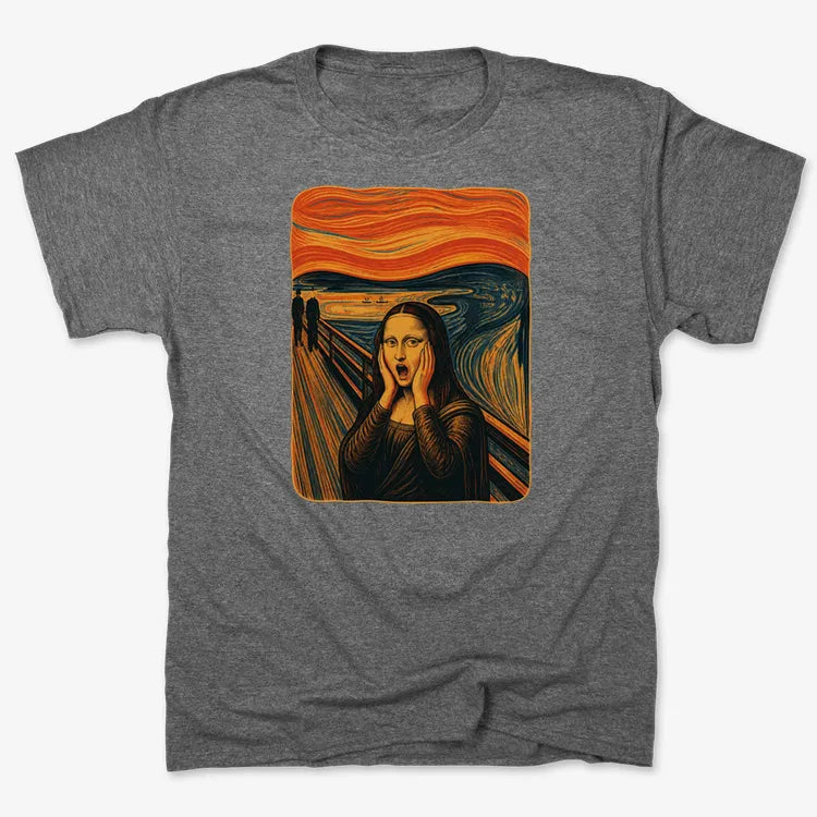 Mona's Moan-Men's T-Shirt-Charcoal Heather