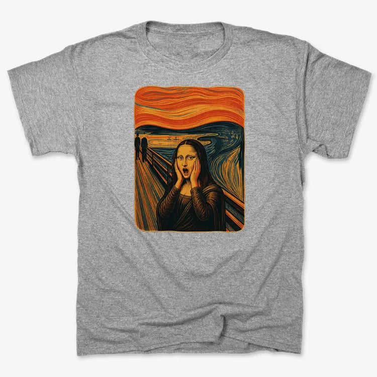 Mona's Moan-Men's T-Shirt-Gray Heather