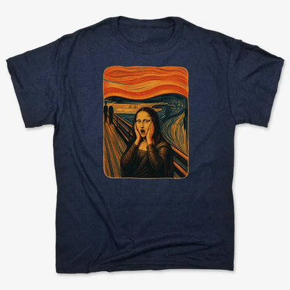 Mona's Moan-Men's T-Shirt-Navy Blue