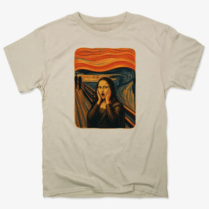 Mona's Moan-Men's T-Shirt-Sand