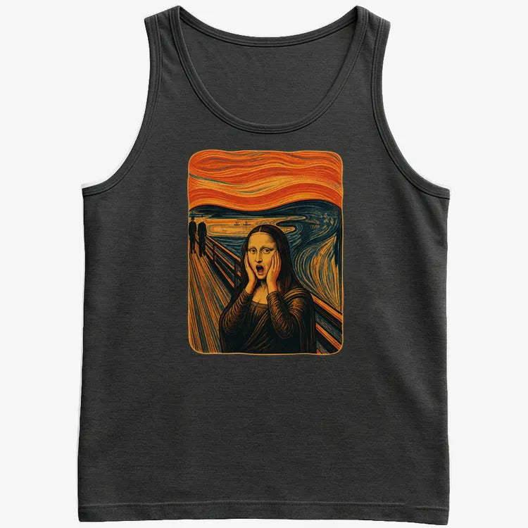 Mona's Moan-Men's Tank Top-Black