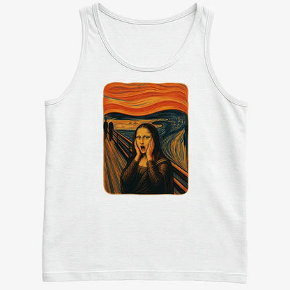 Mona's Moan-Men's Tank Top-White