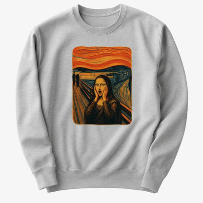 Mona's Moan-Sweater-Gray Heather