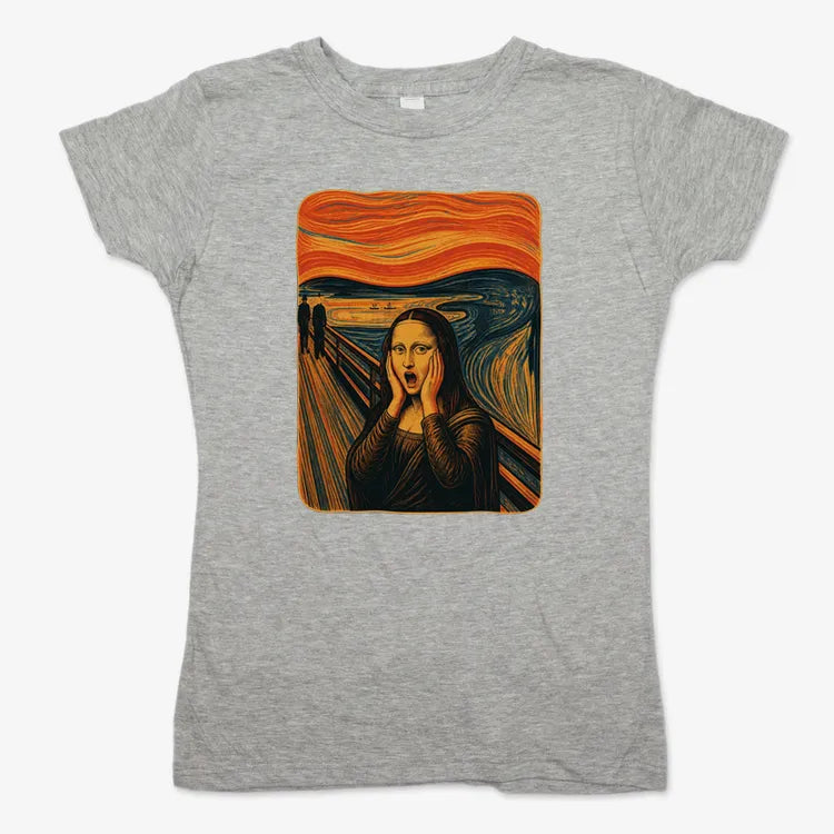 Mona's Moan-Women's T-Shirt-Gray Granite