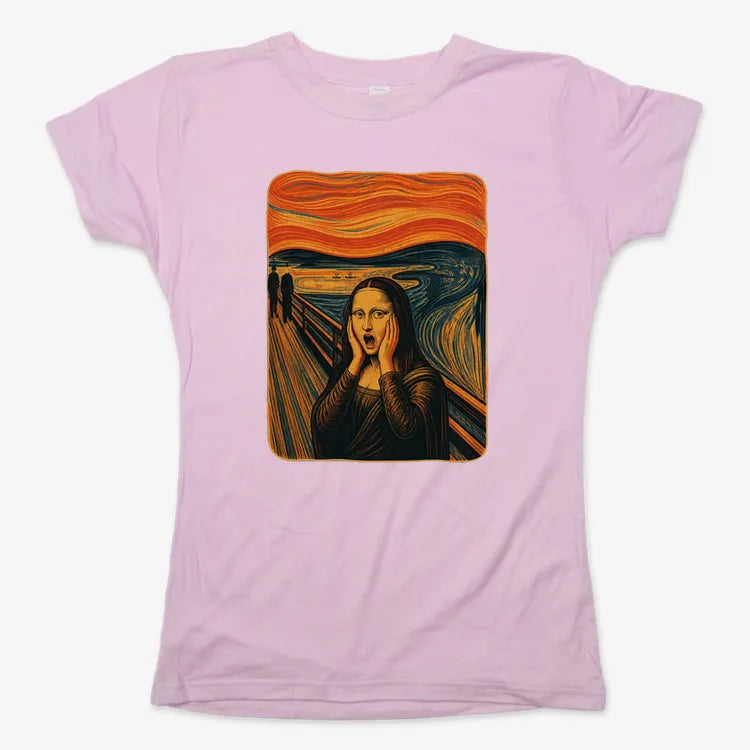 Mona's Moan-Women's T-Shirt-Soft Pink