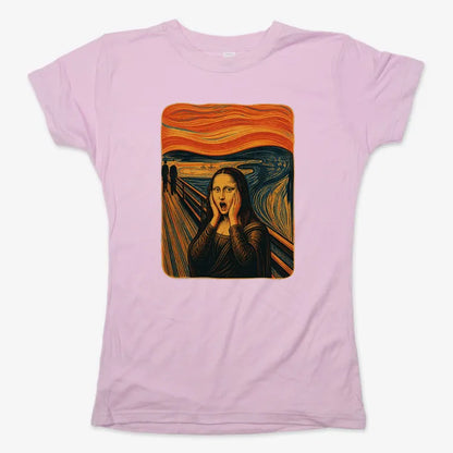 Mona's Moan-Women's T-Shirt-Soft Pink
