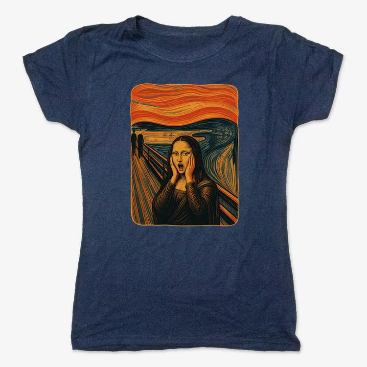 Mona's Moan-Women's T-Shirt-True Navy