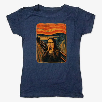 Mona's Moan-Women's T-Shirt-True Navy