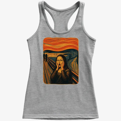 Mona's Moan-Women's Tank Top-Gray Granite