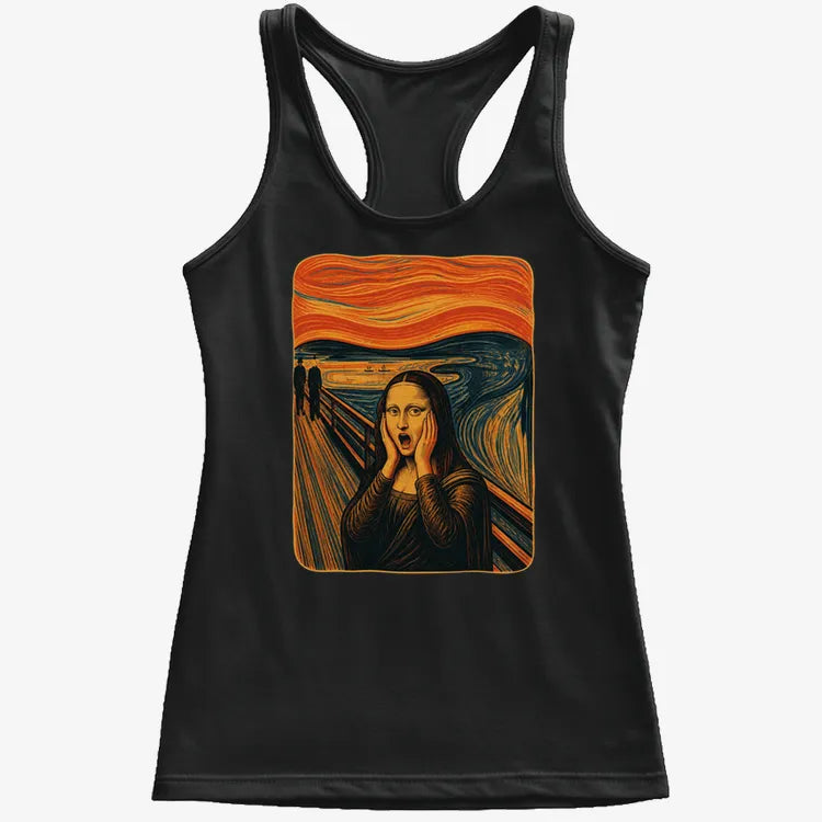 Mona's Moan-Women's Tank Top-Midnight