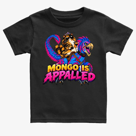 Mongo Is Appalled-Kids T-Shirt-Black