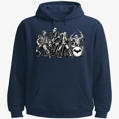 Monster Jam-Hoodie-Navy Blue