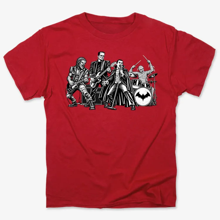 Monster Jam-Unisex Heavyweight T-Shirt-Red