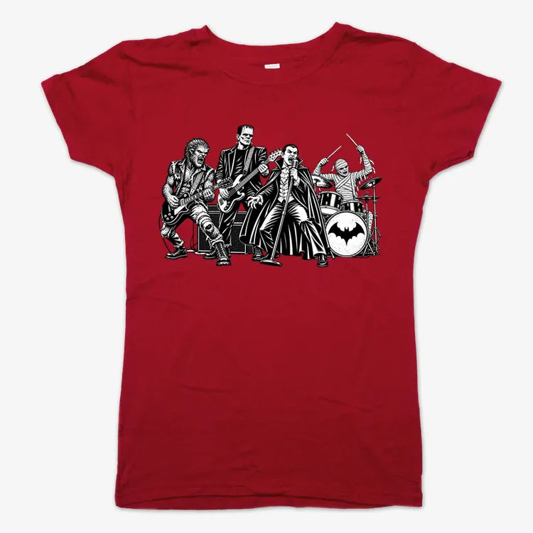 Monster Jam-Women's T-Shirt-Deep Red