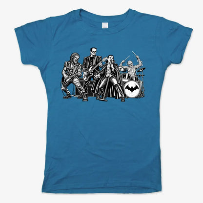 Monster Jam-Women's T-Shirt-Sky Blue