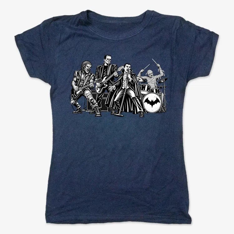 Monster Jam-Women's T-Shirt-True Navy