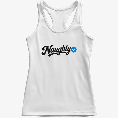 Naughty Verified-Women's Tank Top-Snow