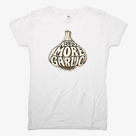 Needs More Garlic-Women's T-Shirt-Snow