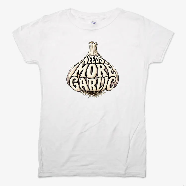 Needs More Garlic-Women's T-Shirt-Snow